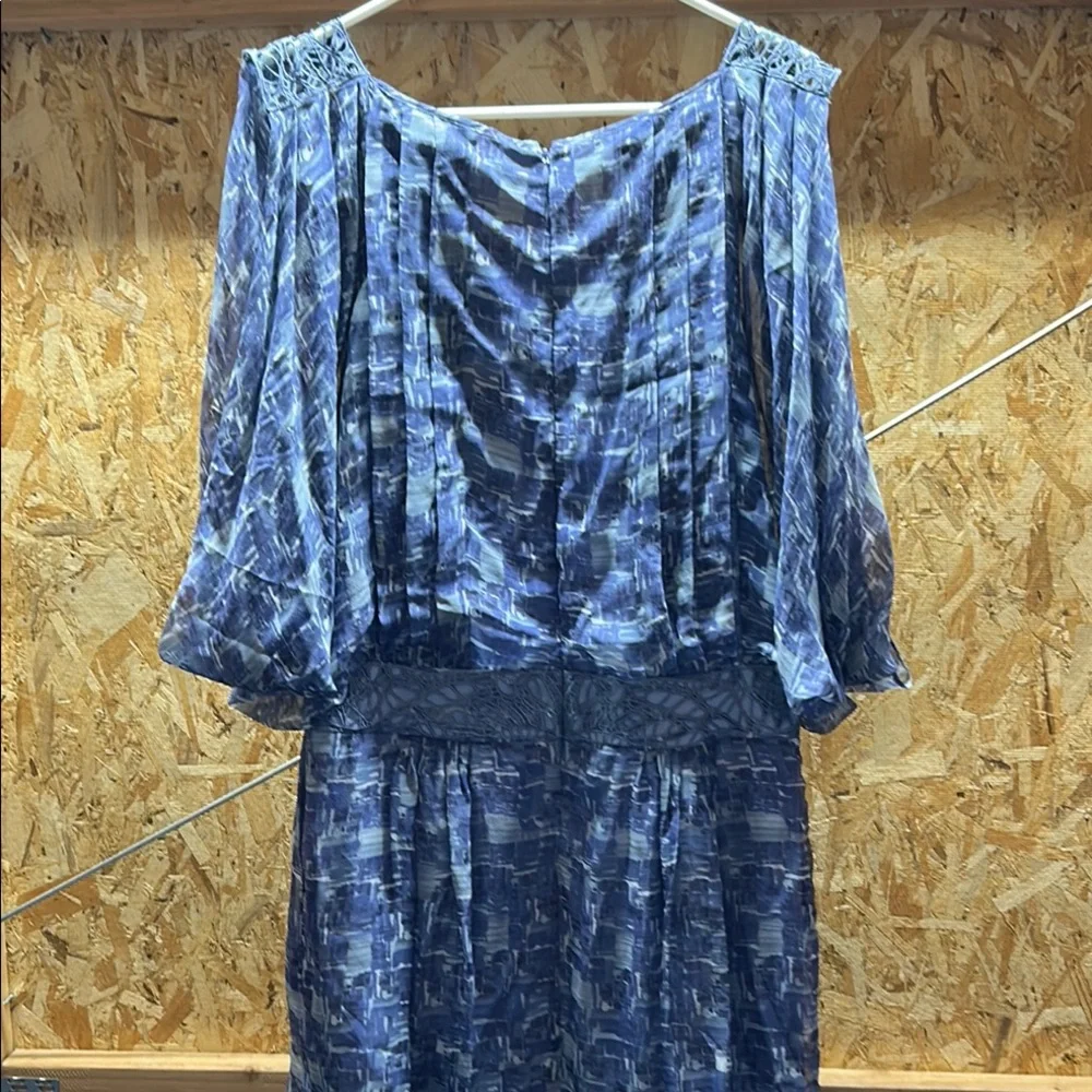 Blue Patterned Dress - Picture 3 of 7